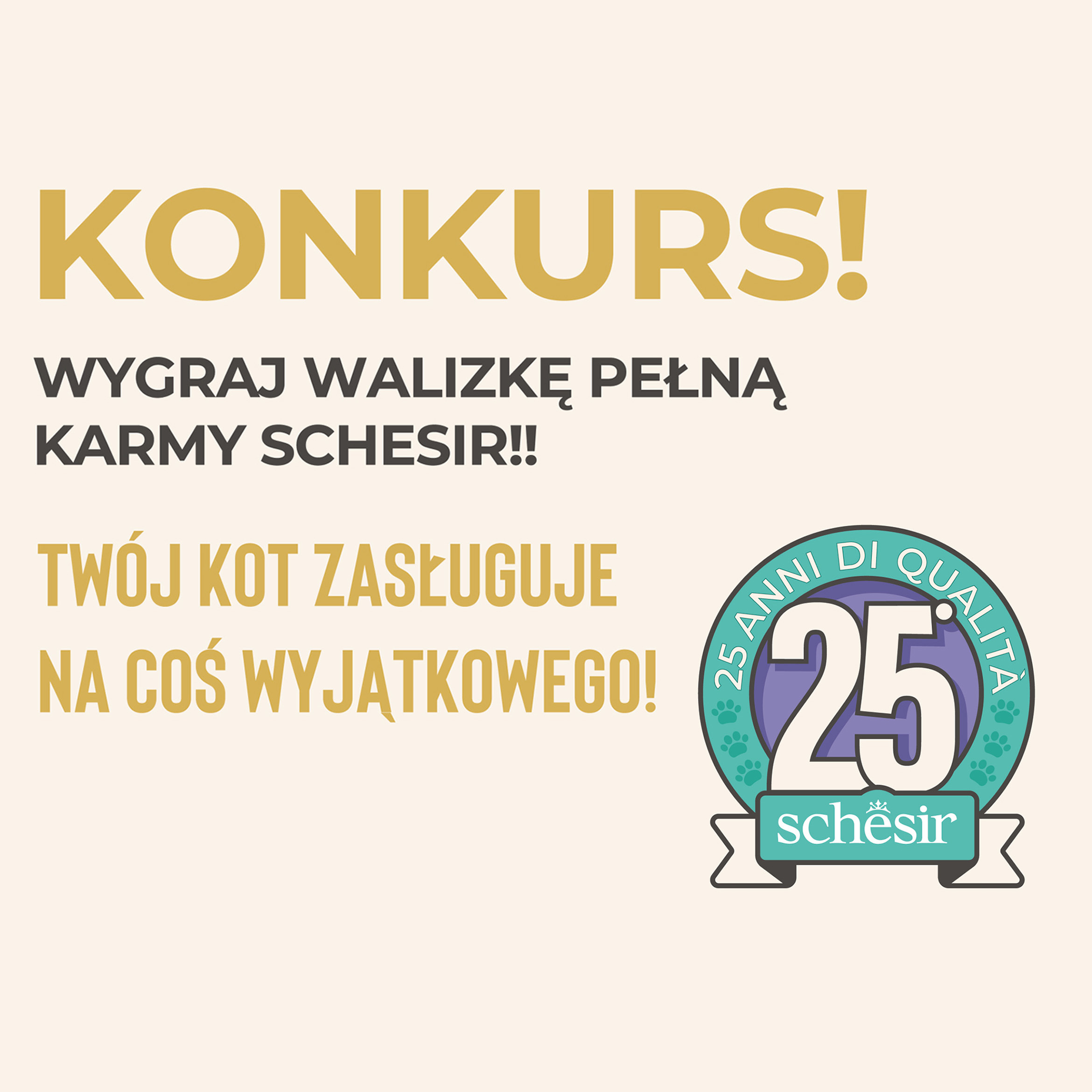 KONKURS Schesir - Walizka